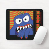 MONSTER-VISIONS-MAUSUNTERLAGEN MOUSEPAD (Mit Mouse)