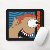MONSTER-VISIONS-MAUSUNTERLAGEN MOUSEPAD (Mit Mouse)