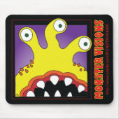 MONSTER-VISIONS-MAUSUNTERLAGEN MOUSEPAD (Vorne)