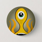 Monster von den Tiefen des Meeres Button (Vorderseite)
