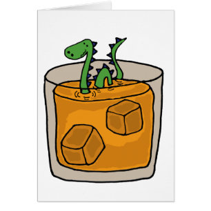 Monster von Loch Nessim schottischer Whisky-Glas