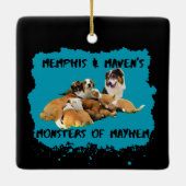 Monster von Mayhem Ornament (Rückseite)