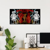 Monster von Waffenrock Poster (Heimbüro)