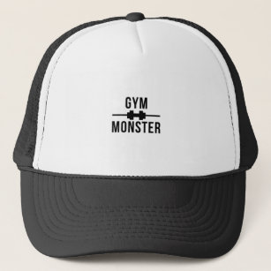 Monster-Workout-Bench für Gymnastik erhält Addict- Truckerkappe