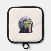 Monster Yoga-Klasse Topflappen (Vorderseite)