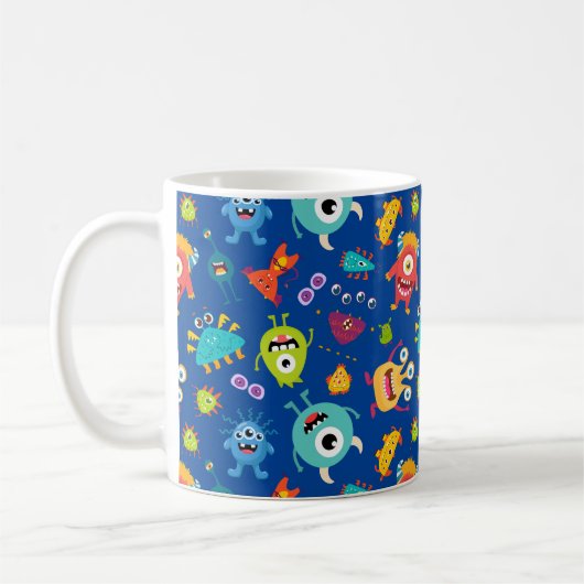 Monster Zeit Kaffeetasse (Links)