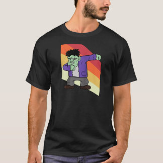Monster Zombie Dabbing Dab Tanzen Costum Hallowee T-Shirt