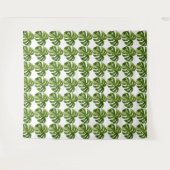 Monstera Albo-Tapete — Große seltene Variation Wandteppich (Vorderseite (Horizontal))