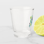 Monstera Alphabet "R" Schnapsglas (Links)