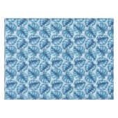 Monstera Aquarellmuster Tischdecke (Vorderseite (Horizontal))