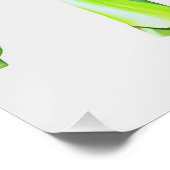 Monstera Artistic Leaf Study Poster (Ecke)