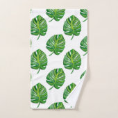 Monstera Badhandtuch Set (Handtuch)