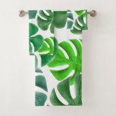 Monstera Badhandtuch Set (Insitu)