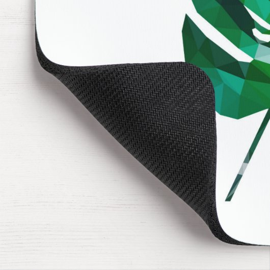 Monstera Blatt-Entwurf Mousepad (Ecke)