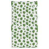 Monstera-Blatt-Geschenktasche Kleine Geschenktüte (Rückseite)
