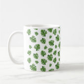 Monstera-Blatt-Kaffeetasse Kaffeetasse (Links)