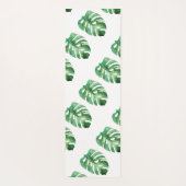 Monstera-Blatt Yogamatte (Rückseite)