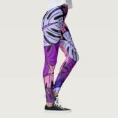 Monstera Blätter #4 Leggings (Rechts)