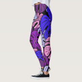 Monstera Blätter #4 Leggings (Links)