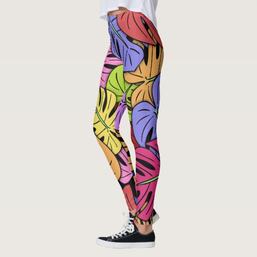 Monstera Blätter #5 Leggings (Links)