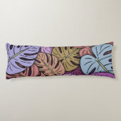 Monstera Blätter #7 Seitenschläferkissen (Rückseite)