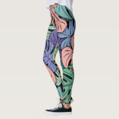 Monstera Blätter #8 Leggings (Links)