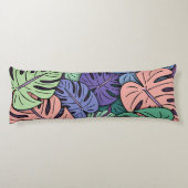 Monstera Blätter #8 Seitenschläferkissen (Rückseite)