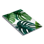 Monstera-Blätter | Einfache moderne Wasserfarbe Notizblock (Rechte Seite)