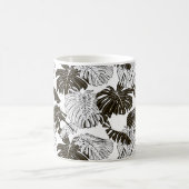 Monstera-Blätter Kaffeetasse (Mittel)