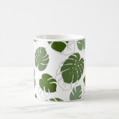 Monstera-Blätter Kaffeetasse (Mittel)