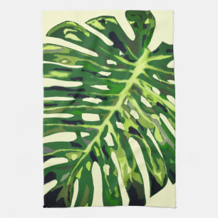 Monstera Blätter Küchentücher
