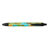 Monstera-Blätter Kugelschreiber (Rückseite)