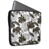 Monstera-Blätter Laptopschutzhülle (Vorne Rechts)