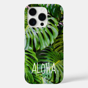 Monstera Blätter, Limahuli Gardens, Kauai, Hawaii iPhone 16 Pro Hülle