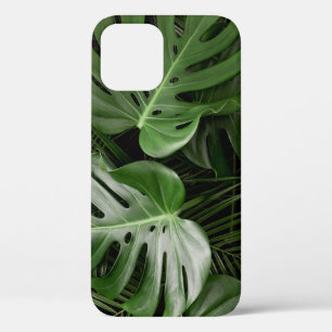 Monstera Blätter, luxuriöse tropische Anordnung. Case-Mate iPhone Hülle
