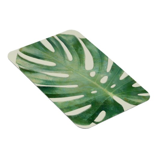 Monstera-Blätter Magnet (Rechte Seite)