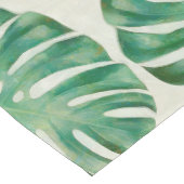 Monstera-Blätter Mittelgroßer Tischläufer (Ecke)