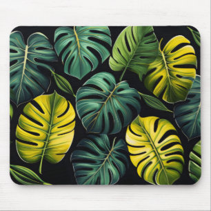 Monstera-Blätter Mousepad