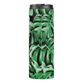 Monstera-Blätter-Muster Thermosbecher (Rückseite)