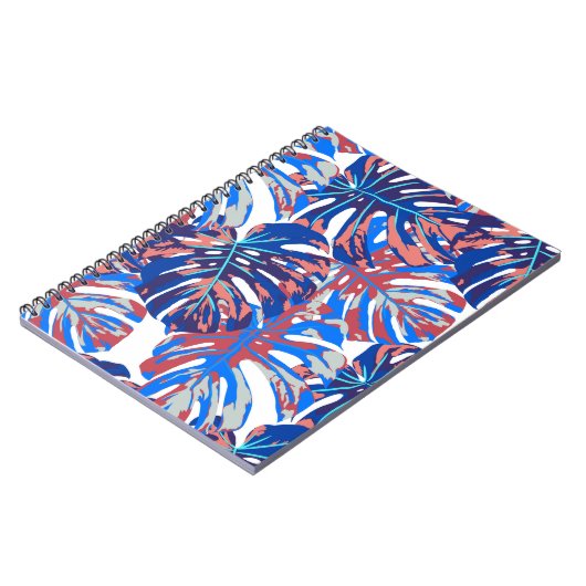 Monstera-Blätter Notizblock (Linke Seite)