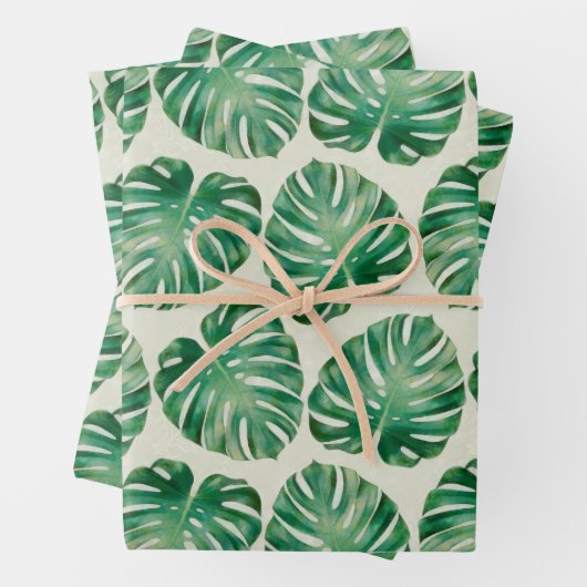 Monstera Blätter Pattern (Beispiel)