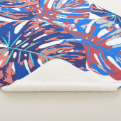 Monstera-Blätter Sherpadecke (3/4)