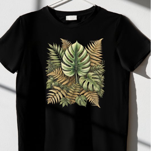 Monstera-Blätter Shirt