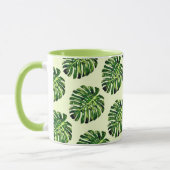 Monstera Blätter Tasse - Farbe auswählen (Links)