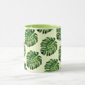 Monstera Blätter Tasse - Farbe auswählen (Zentrum)
