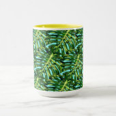 Monstera Blätter Tasse - Grün (Zentrum)