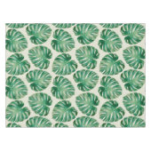 Monstera-Blätter Tischdecke (Vorderseite (Horizontal))