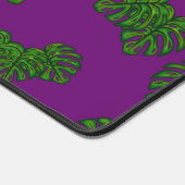 Monstera-Blattmuster Schreibtischunterlage (Ecke)