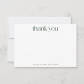 Monstera Botanical Pink Green Custom Brautparty Dankeskarte (Vorderseite)