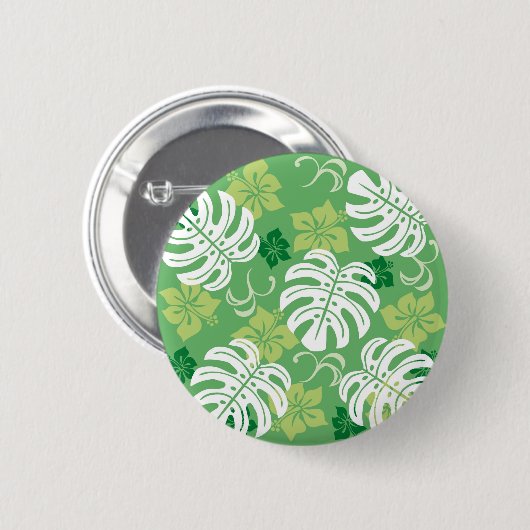 MONSTERA BUTTON (Vorne & Hinten)